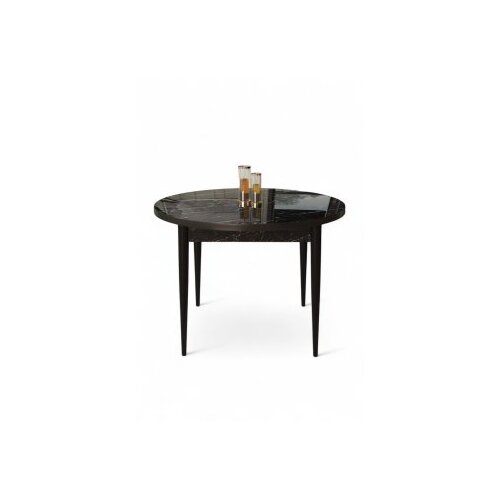 Hanah home Trpezarijski sto Rox Black Marble Black Slike