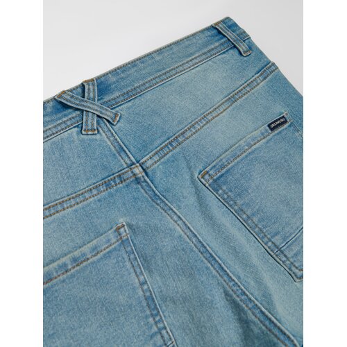 Sinsay Slim fit traperice s efektom pranja Slike