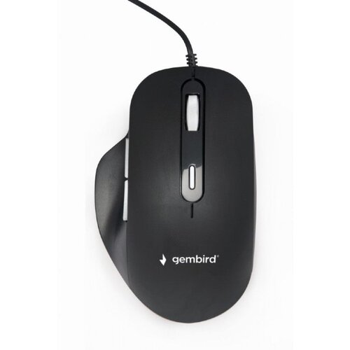 Gembird MUS-6B-02 black, ergonomska miška Cene
