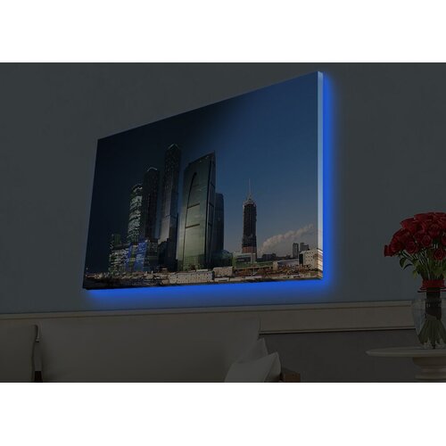 Wallity Zidna slika sa LED osvetljenjem 4570HDACT-023, 45x70 cm Cene