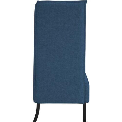  Visoki kauč plavi 109x56x121 cm tkanina Slike