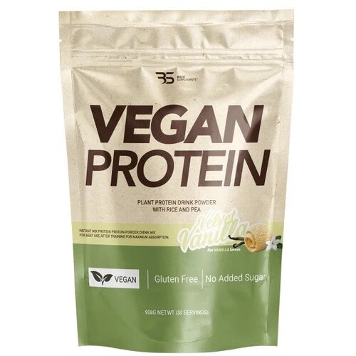 Basic Supplements Vegan Protein 908g – Čist Mišićni Rast Cene