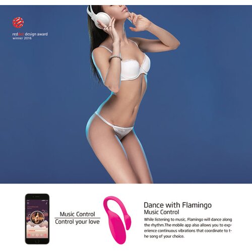 Magic Motion Bullet vibrator - Flamingo, roza Slike