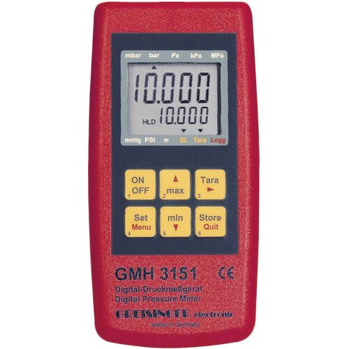 Greisinger Merilnik tlaka GMH 3151 pritisk 0.0025 - 0.6 bar, (20634255) Cene