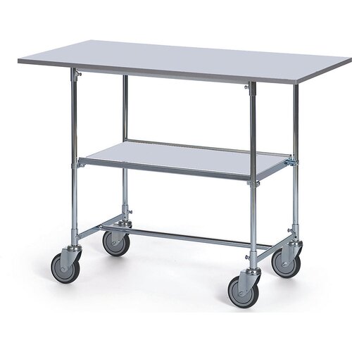 HelgeNyberg pocinkan transportni voziček, dxšxv 1200 x 600 x 900 mm, sive barve Cene