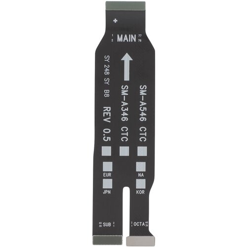 Samsung Pokrov matične plošče za Galaxy A54 in A34 Original, Črna, (5000038178) Cene