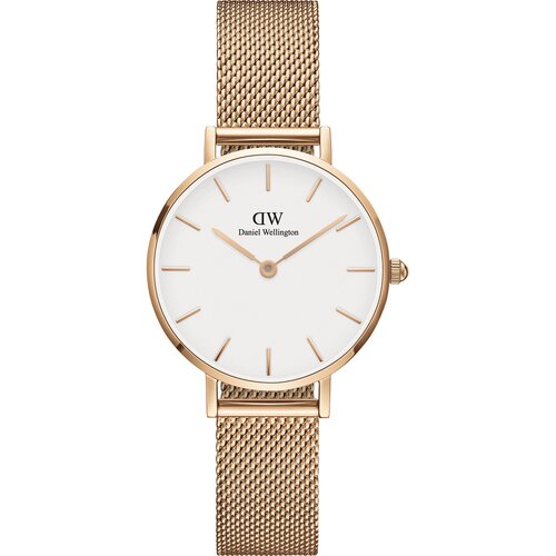 Daniel Wellington Analogni sat &amp;#039;Petite Melrose RG White&amp;#039; rozo zlatna Slike