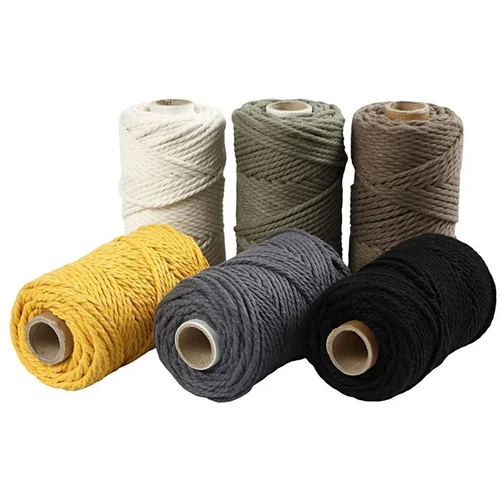  Makrame konac 4 mm x 55 m - izaberite boju (konac za pletenje)