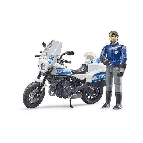 Bruder bworld Scrambler Ducati motor in policist Slike