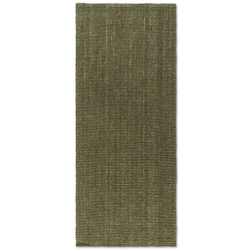 Hanse Home Kaki zelen tekač iz jute 80x200 cm Boucl&amp;eacute; &amp;ndash; Slike