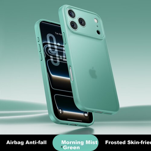  Mofei Maska za mobilni telefon iPhone 17 Pro Max, Zelena Cene