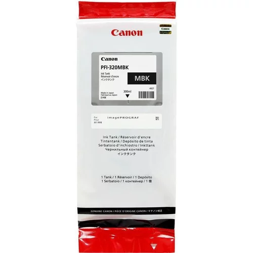  kartuša Canon PFI-320BK matt črna/matt black - original