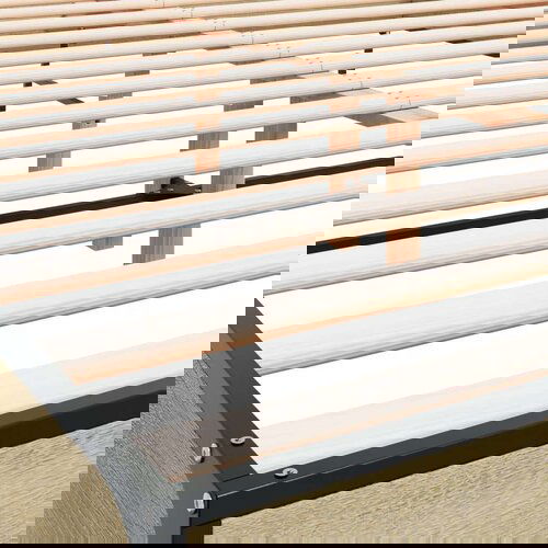 vidaXL Okvir za krevet boja hrasta 140x200cm konstruirano drvo i metal Cijene