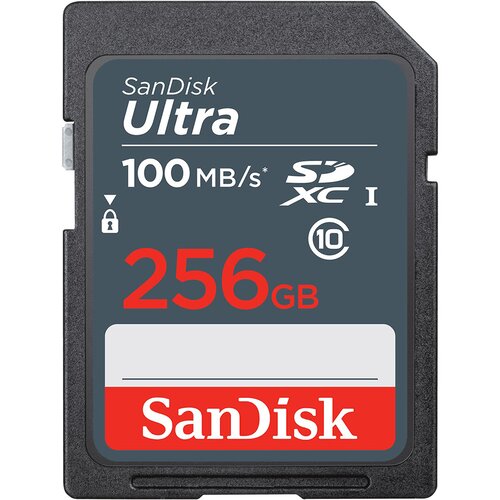 Sandisk Ultra SDXC memorijska kartica od 256GB, 100MB/s Cene