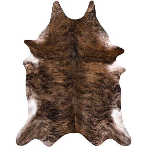 RugsX Preproge Umetna kravja koža, Krava G5072-1 Rjava koža 180x220 cm Kostanjeva Cene