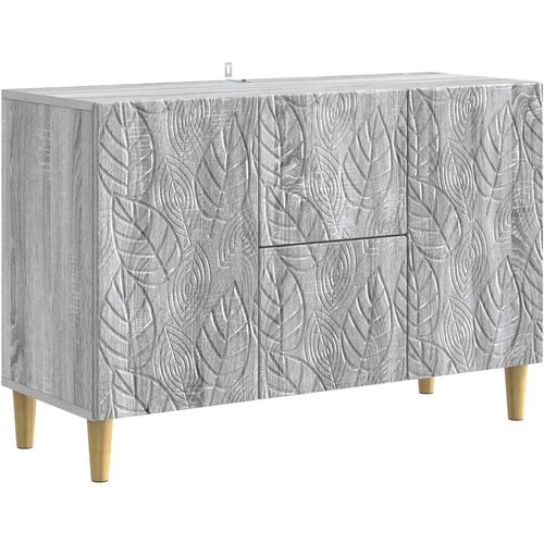 vidaXL Strani &scaron;al Siva Sonoma 89 x 34,5 x 60 cm Inženirski les, (5000253190) Cene