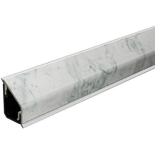 CUCINE Kutna lajsna za radne ploče Design 3570 Marmo Bianco (64 x 1,6 x 2,4 cm) Slike