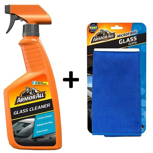 ARMOR ALL Čistilo za avtomobilska stekla Glass Cleaner + krpa iz mikrovlaken (500 ml) Cene