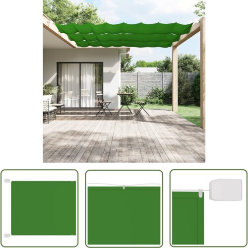  The Living Store Vertikalna markiza svetlo zelena 60x600 cm tkanina oxford - Vertikalna Markiza, (21743389) Cene