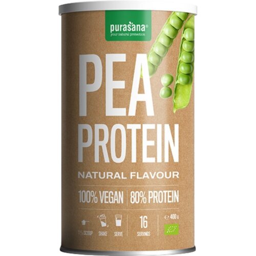 Purasana Veganski proteinski napitak - proteini iz gra&amp;scaron;ka - Banana Slike