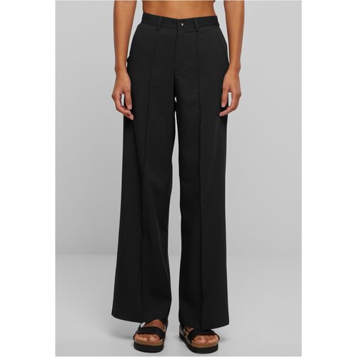 Urban Classics Women's wide pleated trousers - black Cijene