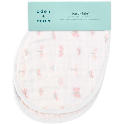 Aden+Anais komplet 2 večnamenskih bombažnih slinčkov lovely reverie Slike