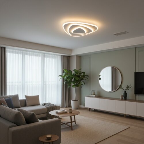  Brilagi - LED zatamnjujuća (prigu&amp;scaron;iva) plafonska svetiljka MODERN LED/58W/230V 3000-6000K + daljinski upravljač Slike