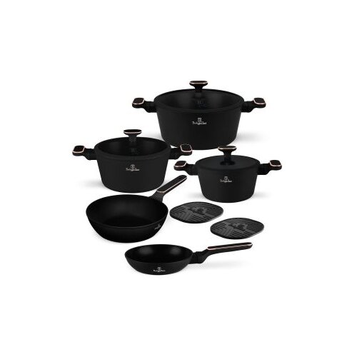 Berlinger Haus Black Rose set posuđa 10/1 BH-8362 Slike