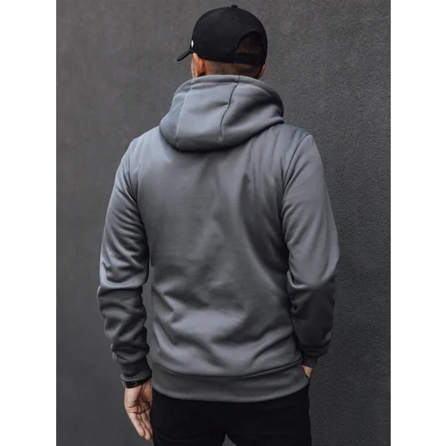 DStreet Men's hoodie dark gray