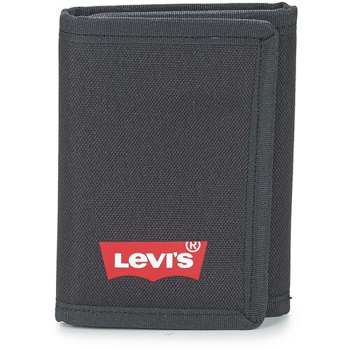 Levi's Denarnice BATWING TRIFOLD WALLET Črna Cene