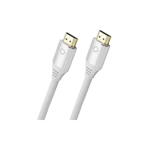 Oehlbach HDMI priključni kabel HDMI-A vtič\, HDMI-A vtič 1.50 m bela D1C92490 #####8K UHD HDMI kabel, (20419434) Slike