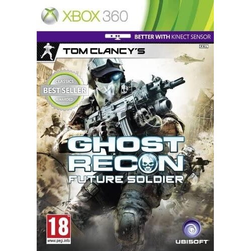 Tom Clancys Ghost Recon Future Soldier (XBOX 360) - rabljeno Slike