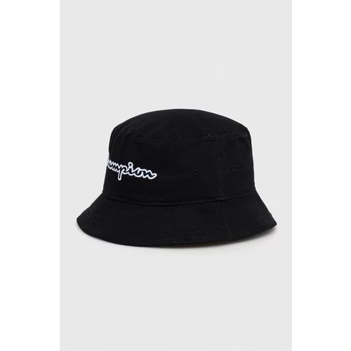 Champion Pamučni šešir boja: crna, pamučni