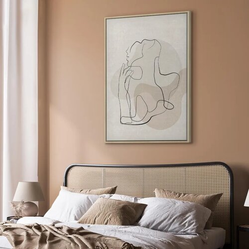 Slika - French Chic (1 Part) Vertical 40x60 U prirodnom drvenom okviru Slike