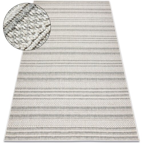 RugsX Preproge Preproga JERSEY 19233 siv - Linije, strukturna, 180x270 cm Siva Cene