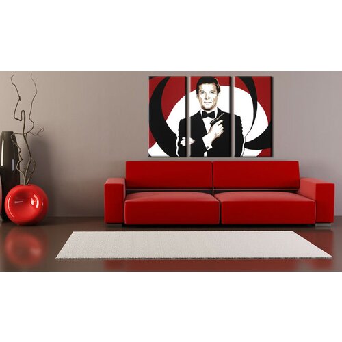  Ročno izdelana slika POP Art James Bond 3-delna  (POP ART) Cene