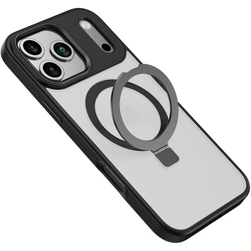 INF črn magnetni etui s stojalom, združljiv z iphone 17 - odporen na udarce, (5000080031) Cene