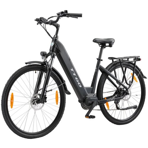 TTGO Električno kolo XKZZ-28ST, motor Bafang s srednjim pogonom 250 W, 36 V 20 Ah, črna, (21960202) Cene
