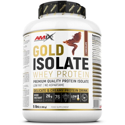Amix Gold Whey Protein Isolate 2.28kg – Premium Izolat Proteina Cene