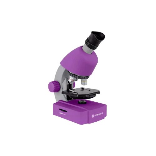 Bresser Optik violet dječji mikroskop monokularni 640 x iluminirano svjetlo Cijene