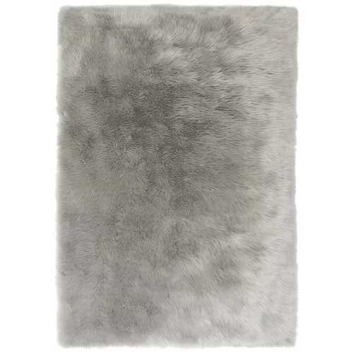 Flair Rugs Sivi tepih ovčja koža, 120 x 170 cm