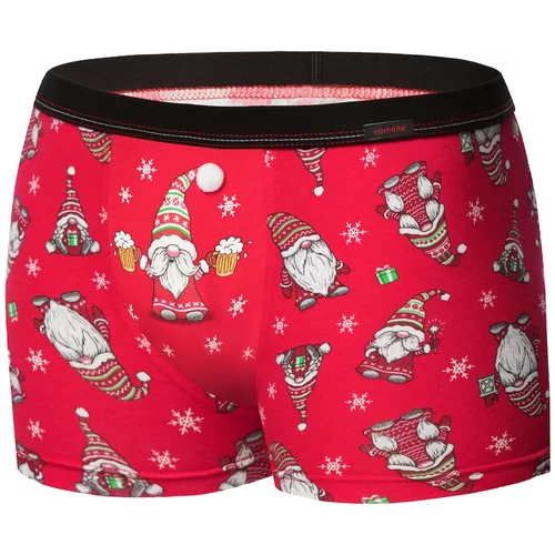 Cornette Gnome 007/68 Red-Graphite boxer shorts