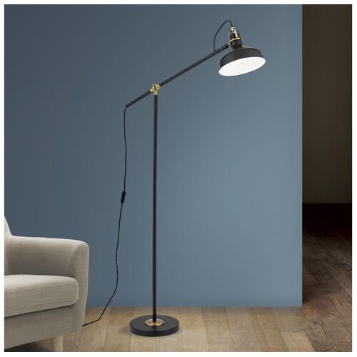 Orion stl 12-1192/1 - podna lampa schiller 1xE27/40W/230V crna/bronza Cene