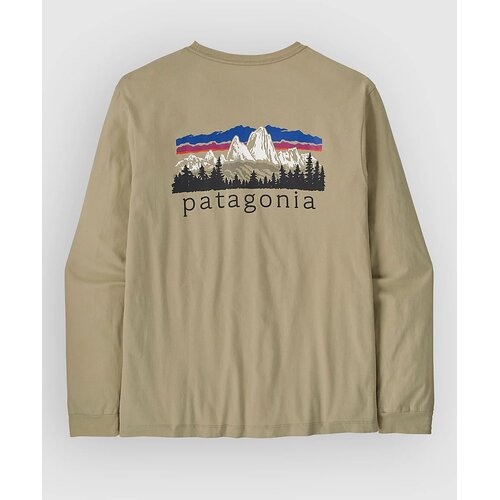 Patagonia Fitz Roy Foothills Majica z dolgimi rokavi weathered stone Cene