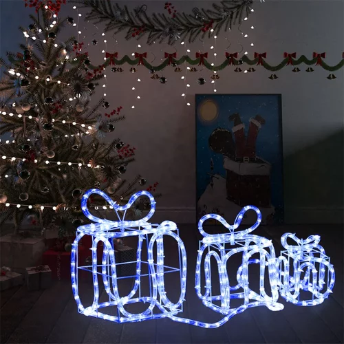  Ukrasne božićne kutije za poklone sa 180 LED žarulja