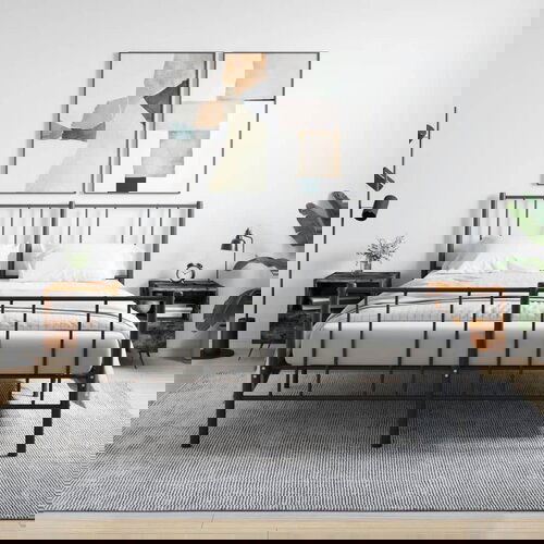 VidaXL Nočna omarica 2 kosa dimljen hrast 40x35x47,5 cm inženirski les Slike