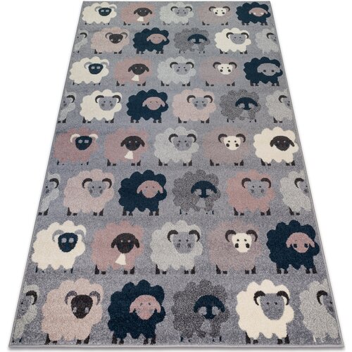 RugsX Preproge Preproga HEOS 78468 siva / modra Ovce 120x170 cm Siva Cene