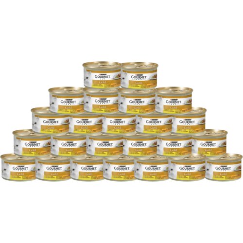 Purina GOURMET Gold Vlažna hrana za mačke, Piletina i džigerica, Komadići u pašteti, 85 g x24 Cene