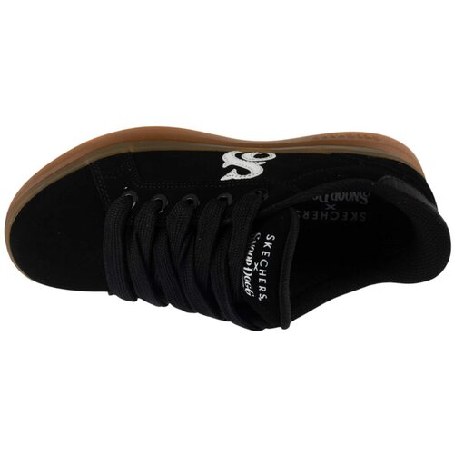 Skechers Slip-ins Suede Snoop Cupsole Sneaker 186100-BKW Slike