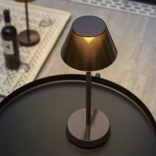 Ideal Lux - LED prigu&amp;scaron;iva dodirna lampa LOLITA LED/2,8W/5V IP54 braon Slike